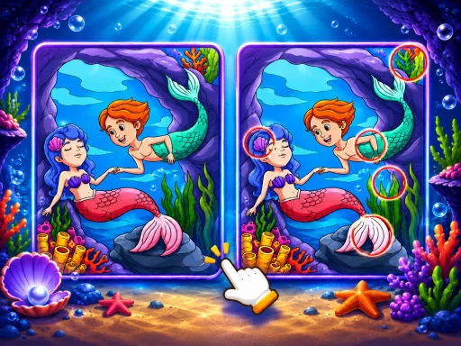 Spot The Difference Mystic Mermaids - 2025jogo