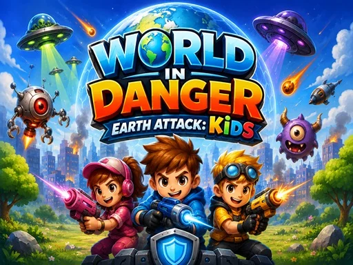 World in Danger   Earth Attack Kids - 2025jogo