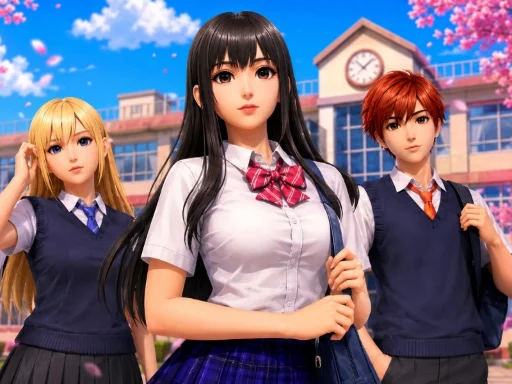 High School Girls Classroom Life - 2025jogo
