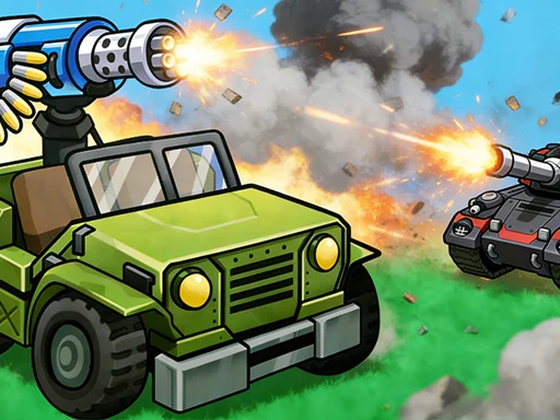 Tank Strike Wasteland Rogue - 2025jogo