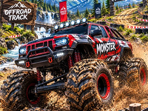Mud Offroad Monster Truck Game - 2025jogo