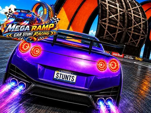 Mega Ramp Car Stunt Racing - 2025jogo
