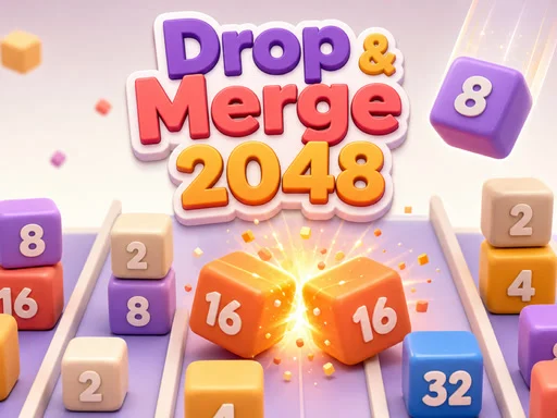 Drop & Merge 2048 - 2025jogo