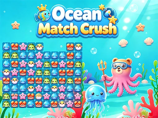 Ocean Match Crush - 2025jogo